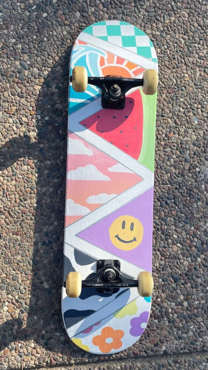 Wall Skateboard Deck Art Workshop