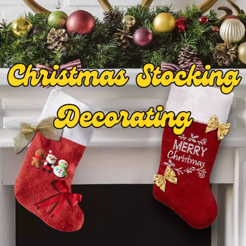 Christmas Stocking Embellishment DIY Workshop