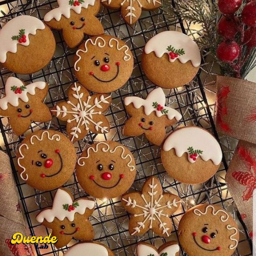 Gingerbread Biscuits Decorating