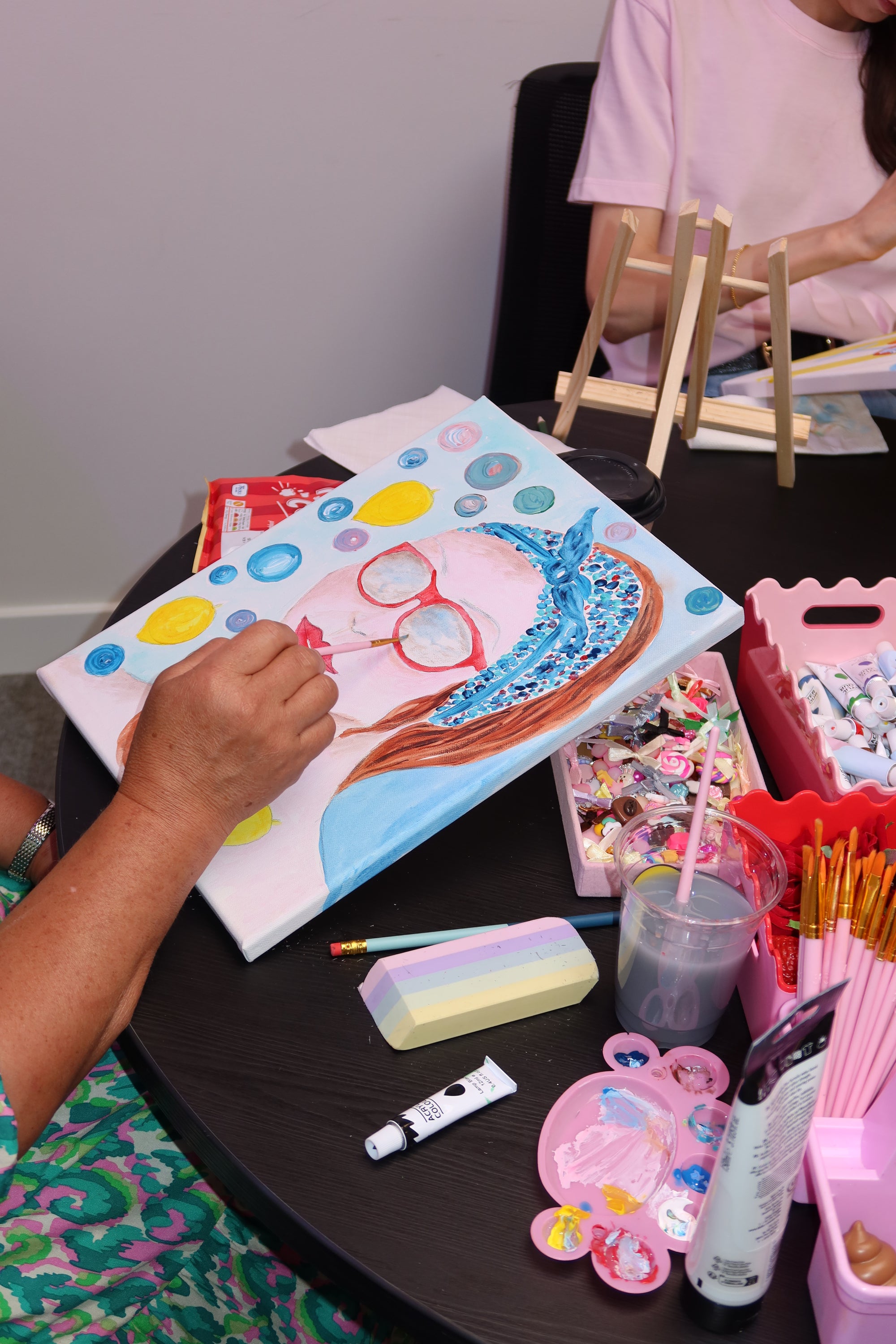 90s Inspired Paint & Sip Workshop