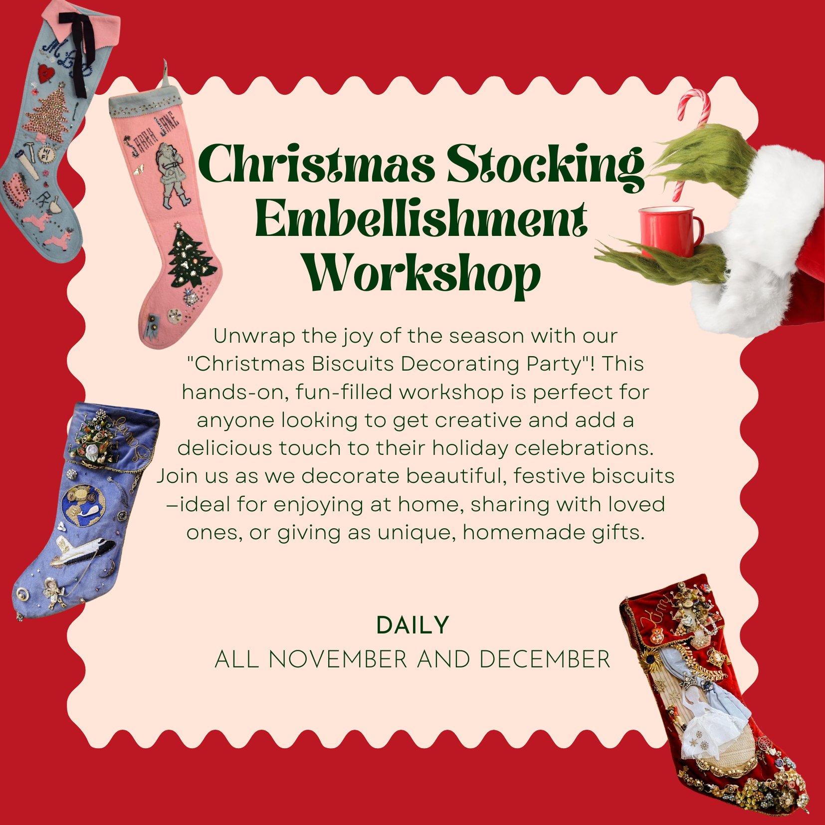 Christmas Stockings Decorating