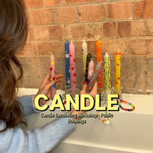 90s Inspired Candle Decorating Workshop
