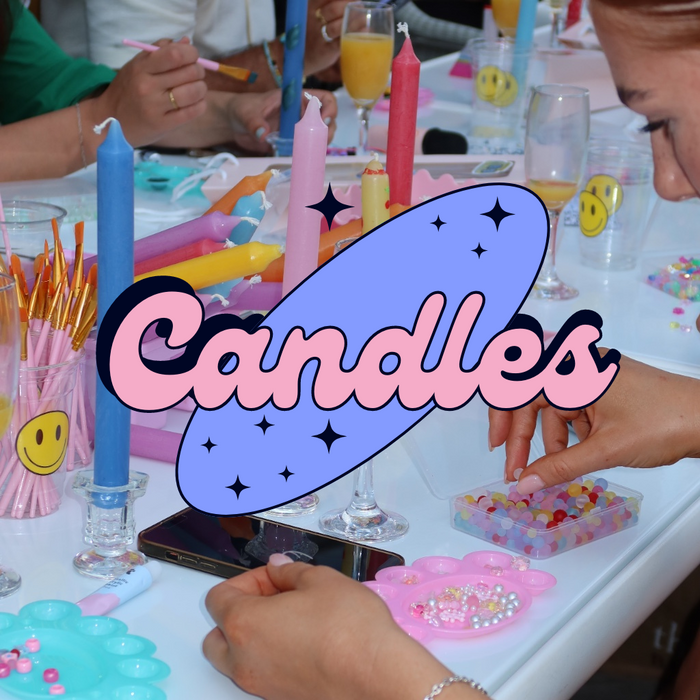 90s Inspired Candle Decorating Workshop