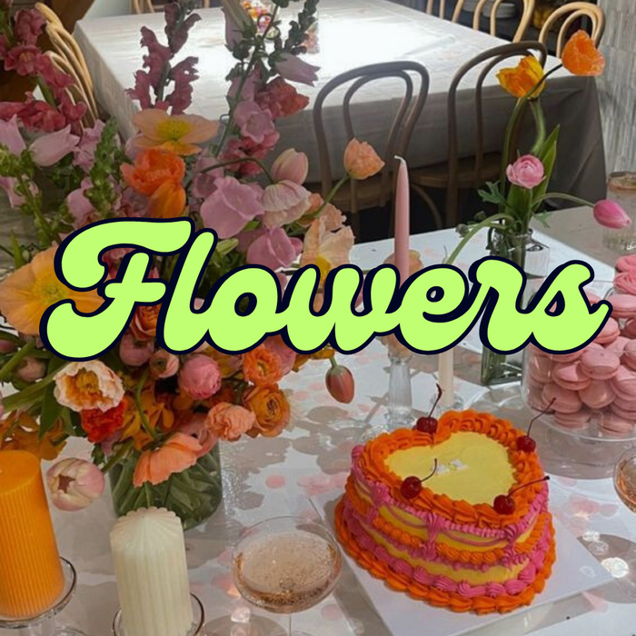 90s Inspired Flower Workshop